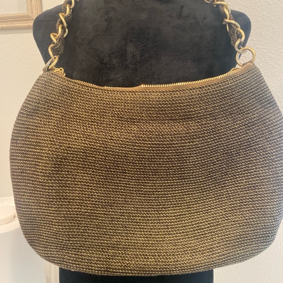 Eric Javits Weave Rope Chain Shoulder Bag - Picture 5 of 7